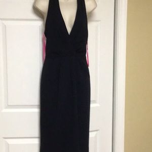 Betsy Johnson navy blue dress, size 8